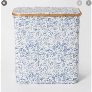 **ISO** threshold blue floral laundry hamper!!!